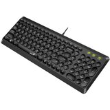 Genius SlimStar Q200, tipkovnica, USB, crna, 31310020406 | shoptok.hr