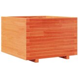  Vrtna sadilica voštano smeđe boje 70x70x49 5 cm od borovine | shoptok.hr