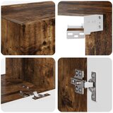  Set TV komoda Zidne 2 pcs Dimljeni hrast Konstruirano drvo | shoptok.hr