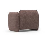 Micadoni Smeđa fotelja od šenila Georgia – | shoptok.hr