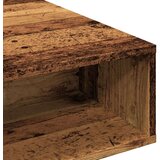 vidaXL Klubska mizica starinski les 105x55x32 cm inženirski les | Shoptok.si