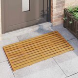  Prostirka za kupanje Smeđa 100 x 53 x 2,5 cm boja drva | shoptok.hr