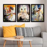 Wallity Set uramljenih slika 3SC_1176959, 3 Dela | ePonuda.com