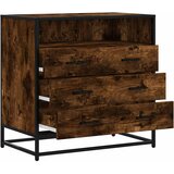  Ormar s ladicama dimljeni hrast 70x41x70 cm konstruirano drvo | shoptok.hr