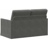  Kauč za dvoje Tamnosiva 130 x 81 x 82 cm Kordura tekstil Slike