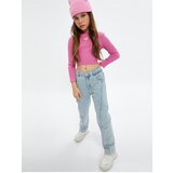 Koton Denim Pants Cotton Wide Leg, Comfortable Cut - Loose Jeans | shoptok.hr