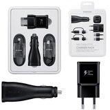 Samsung Punjač i auto punjač set ORG. sa microUSB i Type-C kablom Fast Charge power pack EP-U3100WBEGWW crni Cijene