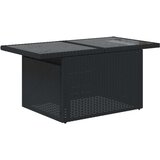  8-dijelni set vrtnih sofa od poliratana s jastucima crni | shoptok.hr