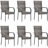  7-dijelni vrtni blagovaonski set sivi | shoptok.hr
