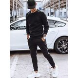DStreet Black AX0606 insulated men's tracksuit | Shoptok.si