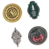 Game of Thrones, The House of The Dragon - Bedž set 4 - Game of Thrones, The House Of The Dragon