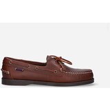 Sebago Docksides Portland voskom čevlji 70000G0 rjava gumi | Shoptok.si