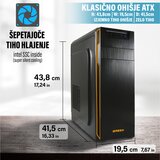 GREED Basic 7 Pc - Hitri računalnik z Intel Core i5 - 3,6 GHZ - 8 GB DDR4 RAM - 512 GB SSD - USB 3.0 - DVD+RW - WLAN + vključno z Windows Pro, (21873262) | Shoptok.si