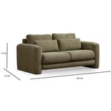 Atelier Del Sofa dvosed lily green - 2 | ePonuda.com