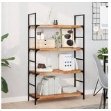 vidaXL Plutajuća polica s uljnim premazom 100x30x4 cm od drva bagrema | shoptok.hr