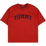 Tommy Hilfiger Majica morsko plava / vatreno crvena / bijela
