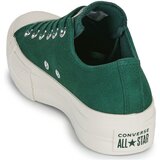 Converse CHUCK TAYLOR ALL STAR LIFT PLATFORM COLORFUL SUEDE Zelena | shoptok.hr