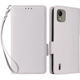 INORCO Usnjen ovitek za telefon s stojalom za denarnico za telefon Nokia G42, odporen na udarce, retro tekstura, (22033196) Cene