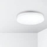  LED plafonjera Green Tech 18W, 3CCT, IP54, bijela, promjer 28 cm | shoptok.hr