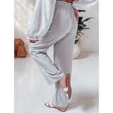 DStreet Spodnie damskie materiałowe wide leg LINESSA białe | Shoptok.si