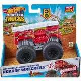 Mattel Hot Wheels Monster Trucks: Roarin', Wreckers avtomobilček s svetlobnimi in zvočnimi učin1/43 - | Shoptok.si