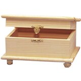 RAYHER Lesena skrinja, 10,5x19x13,5 cm, (20615112) | Shoptok.si