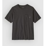 Patagonia Fitz Roy Massif Pocket T-shirt ink black | Shoptok.si