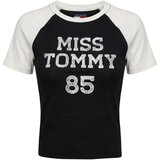 Tommy Hilfiger Majice s kratkimi rokavi DW0DW22536 Črna Cene