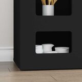  Kreveta Crna 100 x 35 x 59 cm Konstruirano drvo | shoptok.hr