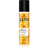 Gliss Kur Oil Nutritive Express-Repair-Conditioner regenerator za oštećenu kosu za suhu kosu 200 ml za žene cijene