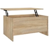  Stolić za kavu boja hrasta 80x55,5x41,5 cm konstruirano drvo | Eponuda.com