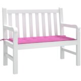 vidaXL roza blazina za vrtno klop - 100x50x4 cm, Oxford blago | Shoptok.si