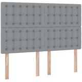  s madracem i skladištem Svijetlo siva 140 x 190 cm | shoptok.hr