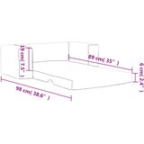  Dječji dvosjed na razvlačenje plavi mekani plišani Plava Sofa bed | shoptok.hr