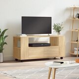TV ormarić boja hrasta sonome 102x34,5x43 cm konstruirano drvo | shoptok.hr