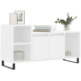 TV omarica bela 100x35x55 cm inženirski les, (20914205) | Shoptok.si