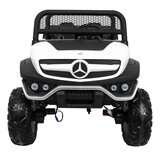  Licencirani auto na akumultor Mercedes BENZ UNIMOG - bijeli | shoptok.hr