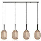 Schuller Mikron linearna svetilka za vzmetenje 4L, krom/zlato, (21006460) | Shoptok.si
