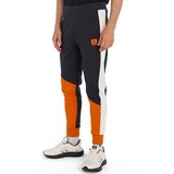 Hummel muški donji deo trenerke hmlabel, crno-narandžasti