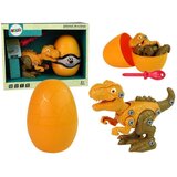  Dinosaur Tyrannosaurus Rex na rastavljanje s jajetom i dodacima narančasti | shoptok.hr