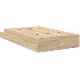  Krevet s ladicama Sonoma hrast 120 cm Konstruirano drvo | shoptok.hr