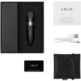 Lelo Mia 2 - potovalni vibrator za šminko (črn) | Shoptok.si