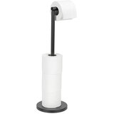 Wenko crni stalak za toalet papir Matt | shoptok.hr