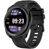 Canyon Maverick SW-83,Smart Watch, Realtek 8762DT, IPS1.32” 360×360, ARM Cortex-M4F,RAM192KB/ROM128MB, 400mAh 3.8v,GPS,128 Sport modes,IP68,STRAVA support,Real-Time Heart Rate & SpO2, black case & silicone strap 46*45.4mm 259*20mm, black | Eponuda.ba