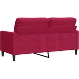  Dvosjed crvena boja vina 140 cm baršunasti | Eponuda.ba