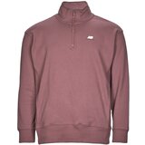 New Balance Puloverji Athletics 90's 1/4 Zip Mock Sweatshirt Bordo | Shoptok.si