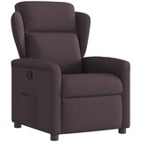  Naslonjač od tkanine tamnosmeđi | shoptok.hr