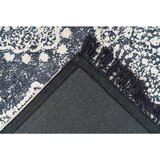Lesnina XXXL RAVNO TKANA PREPROGA Dolce Vita 125 120/170 cm taftano siva, bela | Shoptok.si