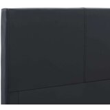  Za krevet od umjetne kože crni 180 x 200 cm | shoptok.hr