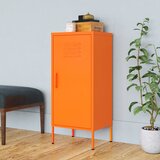 vidaXL Omara za shranjevanje oranžna 42,5x35x101,5 cm jeklo Cene